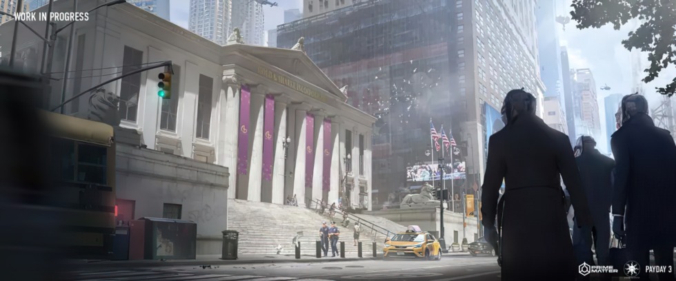 ภาพชุดใหม่จาก Payday 3 เผยโฉมเหล่าตัวละครหลักที่อยู่ด้วยกันแบบพร้อมหน้า 6 payday 3 concept
