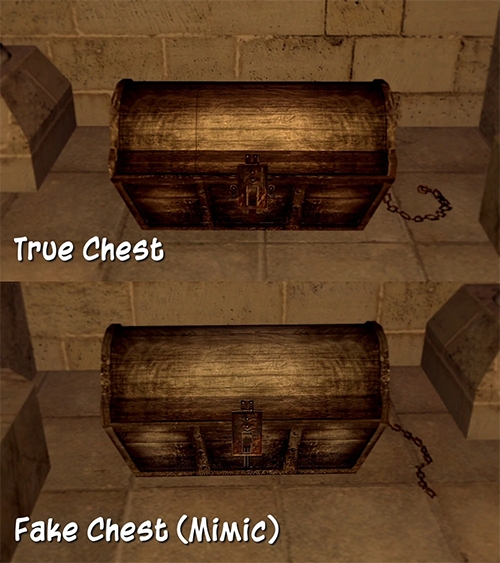 10 ข้อสังเกตที่น่าสนใจ จาก Gameplay โฉมแรกของ Elden Ring 11 dark souls mimic chest