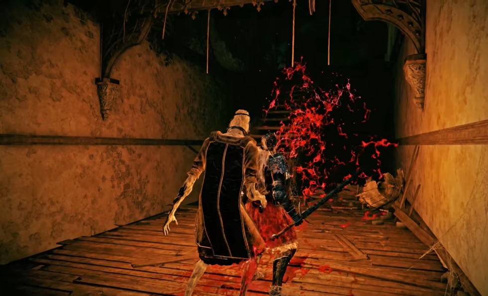 10 ข้อสังเกตที่น่าสนใจ จาก Gameplay โฉมแรกของ Elden Ring 8 elden ring backstab