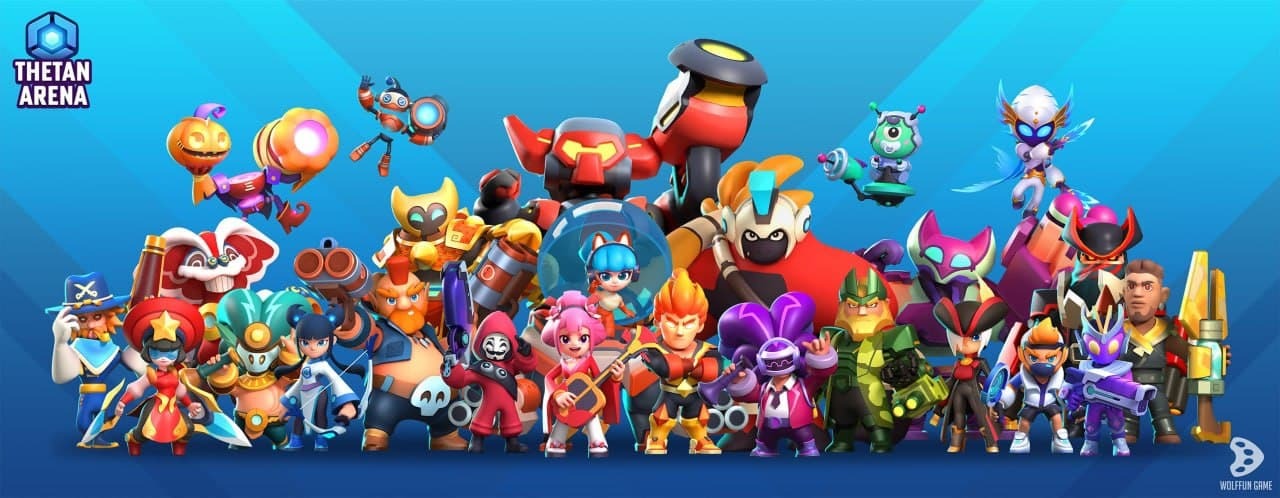 พาไปรู้จักกับ Thetan Arena - เกม MOBA ผสานระบบ NFT ที่เล่นฟรีทั้งบน PC และมือถือ 8 Thatan Heroes