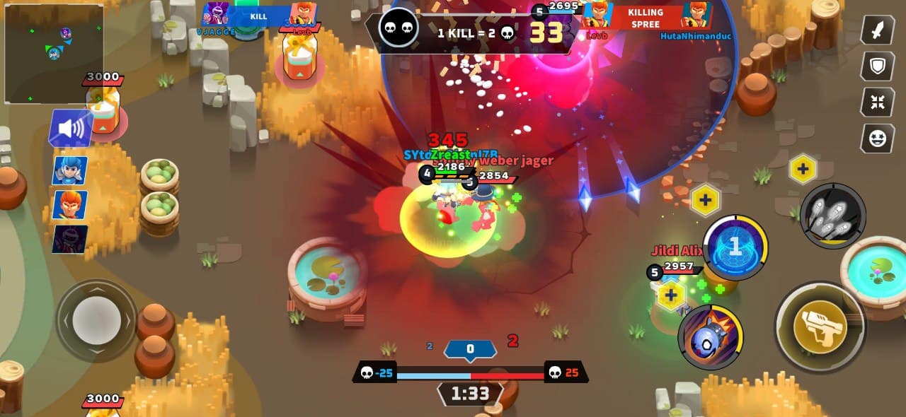 พาไปรู้จักกับ Thetan Arena - เกม MOBA ผสานระบบ NFT ที่เล่นฟรีทั้งบน PC และมือถือ 7 Thetan Arena Chaotic Gameplay