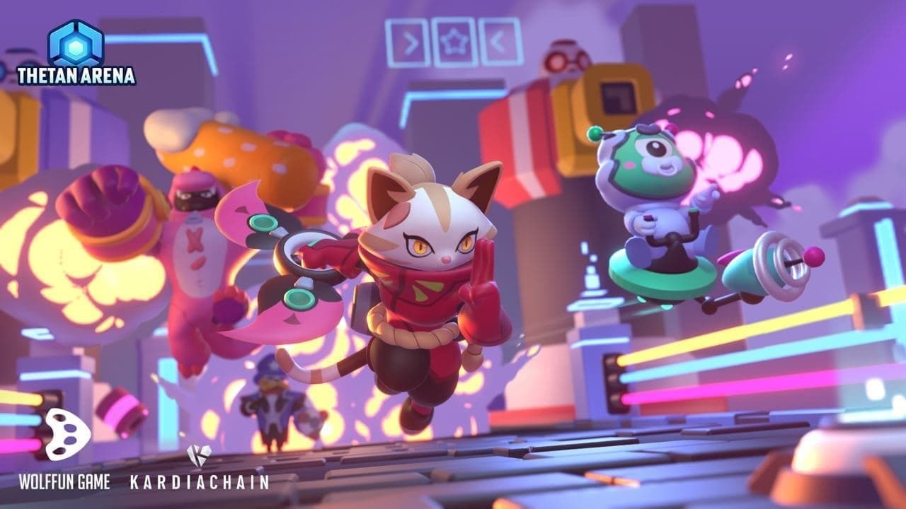 พาไปรู้จักกับ Thetan Arena - เกม MOBA ผสานระบบ NFT ที่เล่นฟรีทั้งบน PC และมือถือ 2 Thetan Key Art
