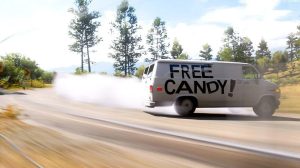 ผู้เล่น Forza Horizon 5 โดนแบนจากโหมดออนไลน์ 7 วัน หลังตกแต่งลายรถตู้โดยใช้คำว่า “Free Candy!”