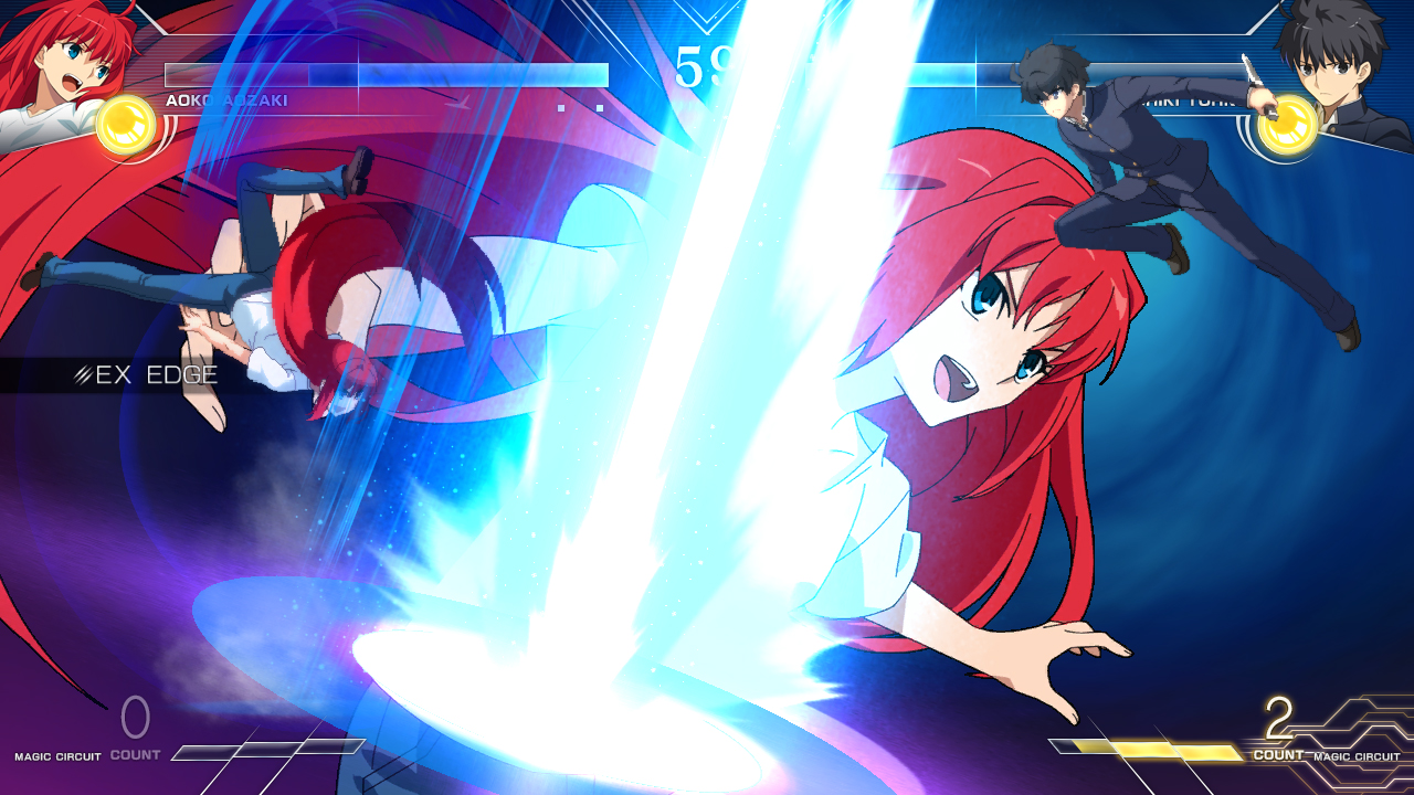 Aozaki Aoko สาวจอมเวทผู้ร้ายกาจ เตรียมบุก Melty Blood Type Lumina เร็ว ๆ นี้ 3 Melty Blood Type Lumina 2021 12 31 21 003