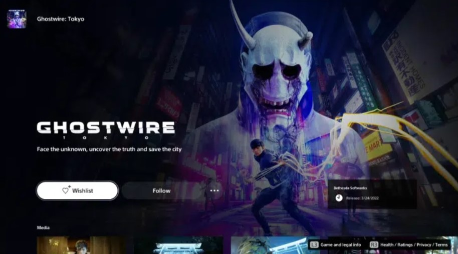 เพจสโตร์หลุดเผย GhostWire: Tokyo จะวางจำหน่ายใน PlayStation 5 ที่ 24 มีนาคมนี้ 2 Ghostwire