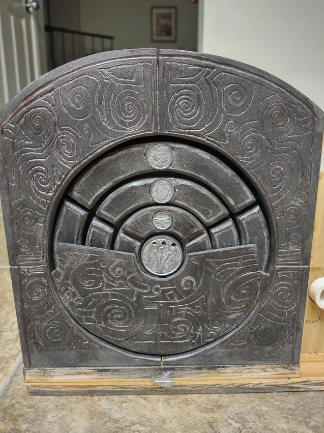เกมเมอร์สร้างโมเดลประตู Puzzle จาก The Elder Scrolls V: Skyrim รายละเอียดสูงเหมือนหลุดมาจากเกม 2 The Elder Scrolls V (1)