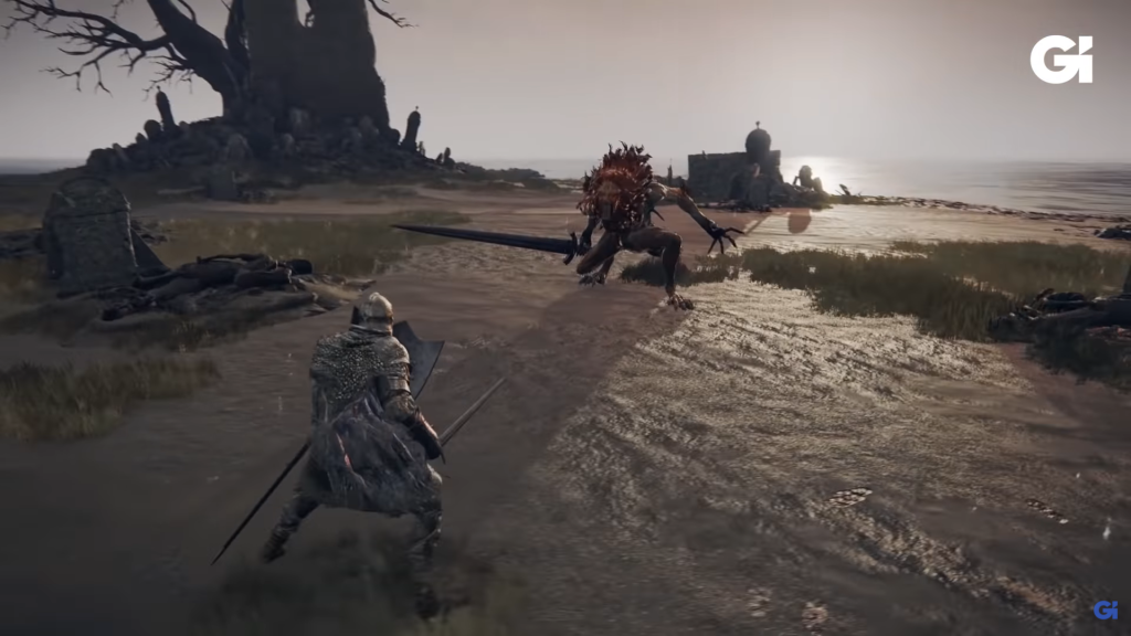 เผยเกมเพลย์ใหม่ Elden Ring กับฉาก Castle Mourne โชว์ระบบลอบเร้น และท่าโจมตีของอาวุธขวาน