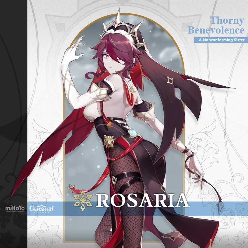ประวัติตัวละคร Rosaria ใน Genshin Impact 2 Genshin Impact (1)