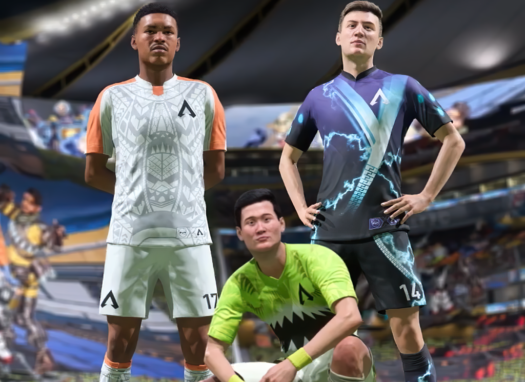 FIFA 22 จับมือ Apex Legends เพิ่มเสื้อนักเตะลาย Wraith, Gibraltar และ Octane 1 Fifa Apex Legends