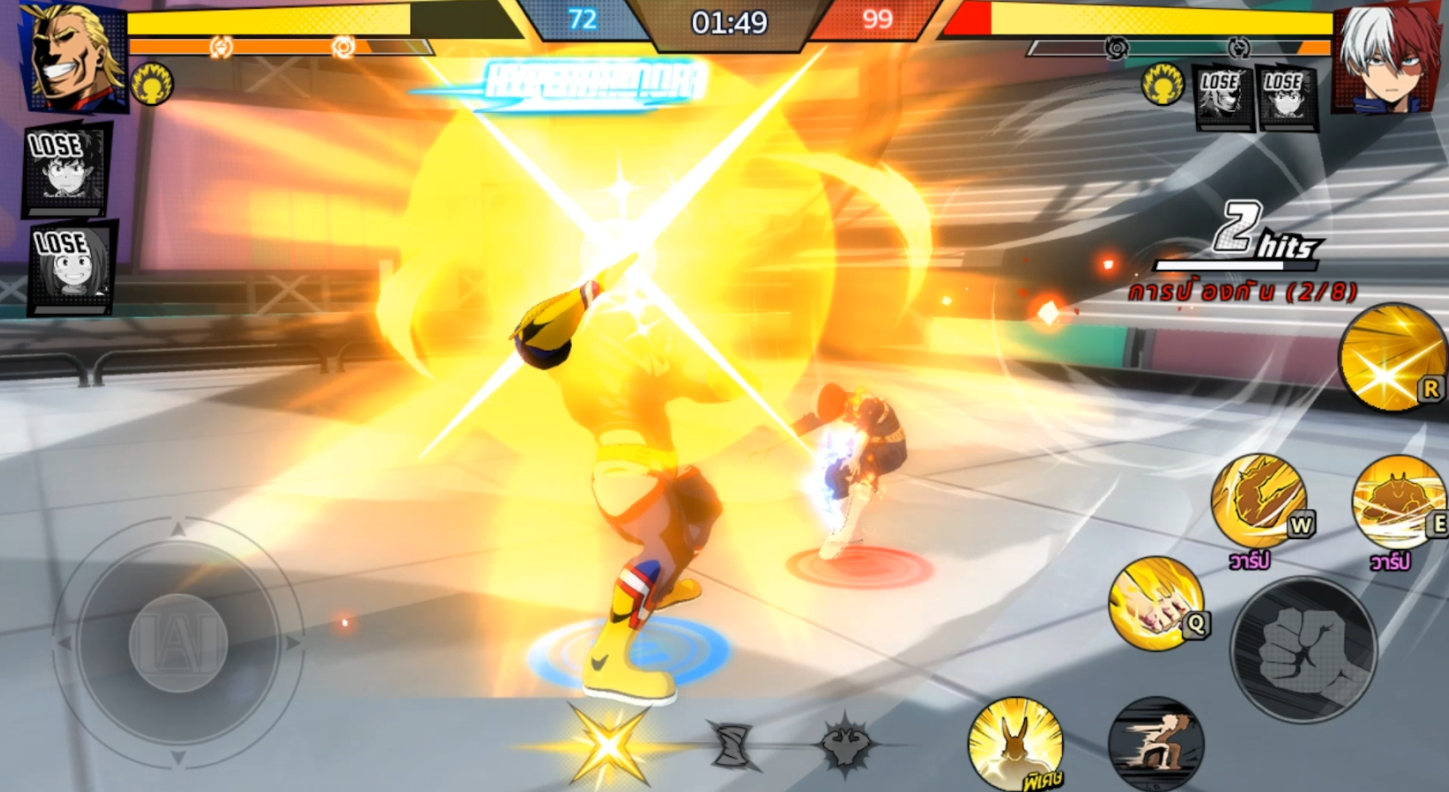 "ไม่ต้องห่วง เพราะฉันอยู่ที่นี่แล้ว" เกมมือถือแนว Action 3D สไตล์คลาสสิค "My Hero Academia: tsh-sea" เปิดให้ลงทะเบียนล่วงหน้าอย่างเป็นทางการ 4 Image3
