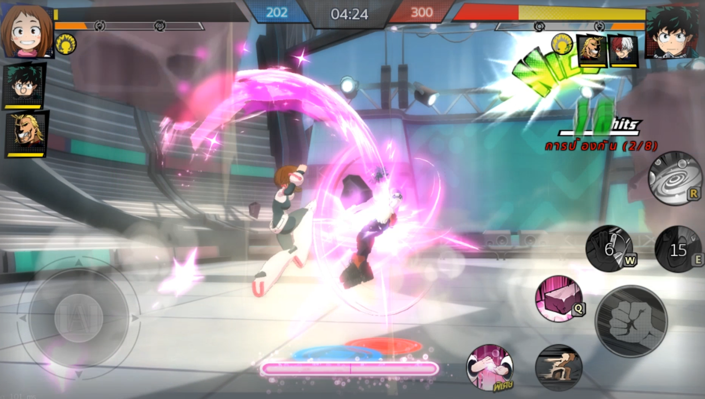 "ไม่ต้องห่วง เพราะฉันอยู่ที่นี่แล้ว" เกมมือถือแนว Action 3D สไตล์คลาสสิค "My Hero Academia: tsh-sea" เปิดให้ลงทะเบียนล่วงหน้าอย่างเป็นทางการ 6 Image5