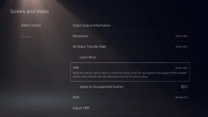 Sony เริ่มทยอยอัปเดต PlayStation 5 ให้รองรับ VRR ได้แล้ว พร้อมประกาศรายชื่อเกมที่รองรับ