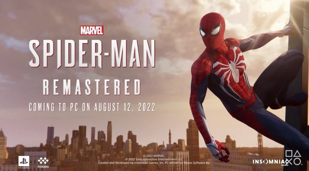 Marvel's Spider-Man เป็นเกมถัดไปของ PlayStation ที่จะลง PC วันที่ 12 สิงหาคมนี้ และภาค Miles Morales จะตามมาในช่วงปลายปี 1 Spider Man