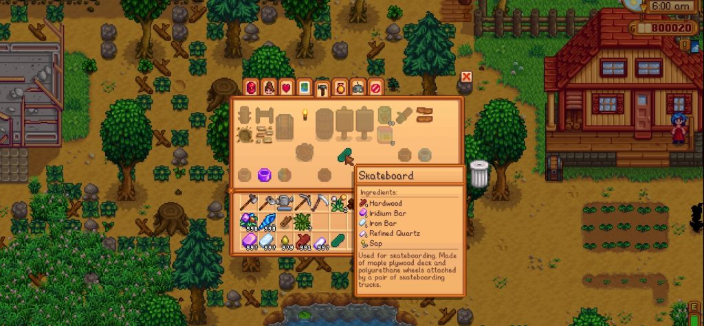 เกมเมอร์หัวใส สร้างม็อดสเกตบอร์ดใน Stardew Valley เพื่อให้ตัวละครเดินทางเร็วขึ้น 2 Screenshot 1