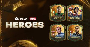 EA Sports จับมือกับ Marvel เปิดตัวการ์ดนักเตะสไตล์ซูเปอร์ฮีโร่ เตรียมเพิ่มเข้ามาในเกม FIFA 23