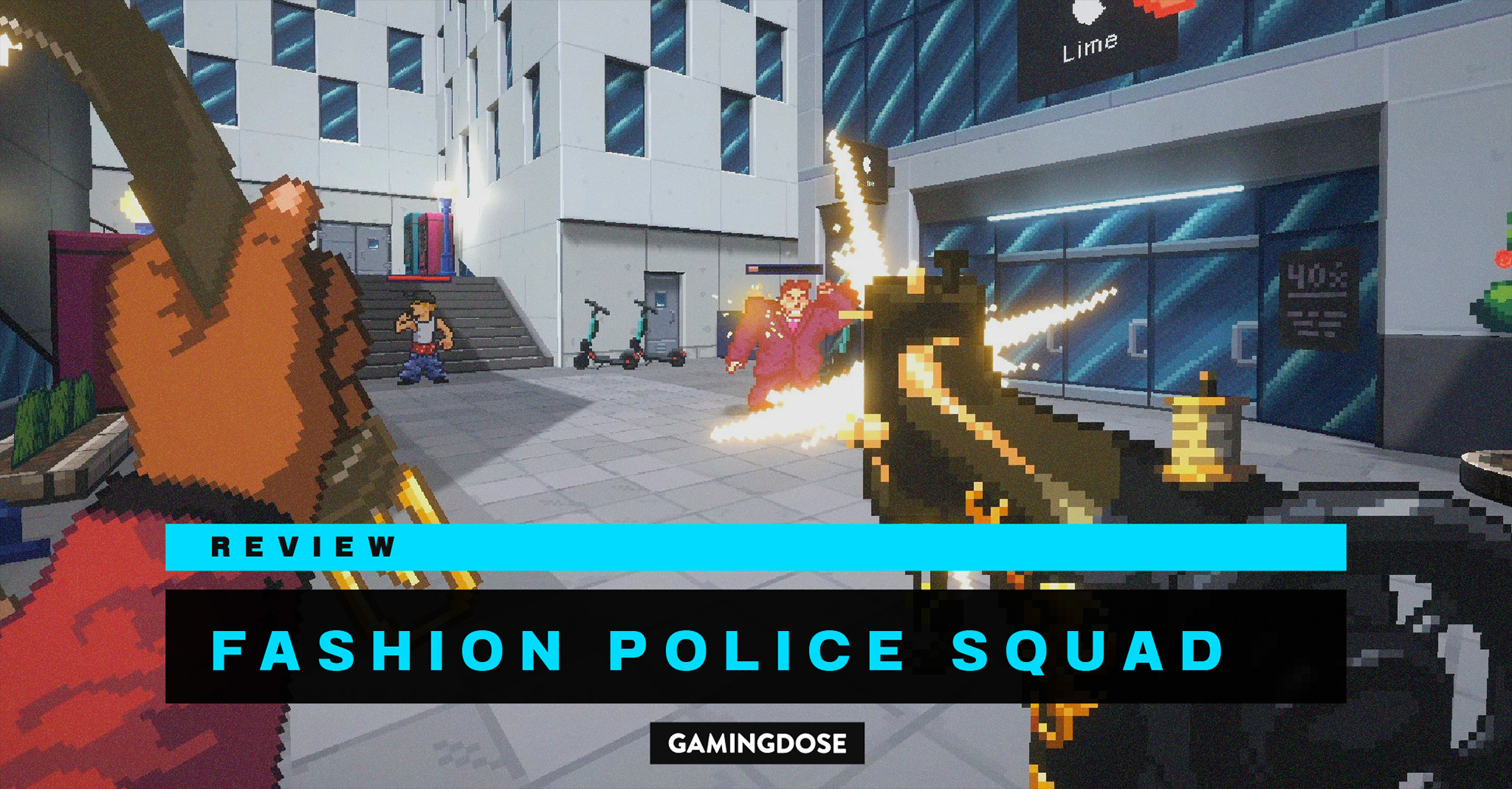 รีวิว Fashion Police Squad ออกปราบปรามอาชญากรรมทางแฟชั่นในสไตล์เกมยิงย้อนยุค