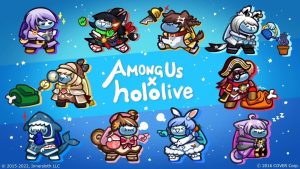 Among Us เปิดตัวชุด Cosmicube ในธีม VTuber จาก hololive วางจำหน่ายจนถึงวันที่ 20 ธันวาคม