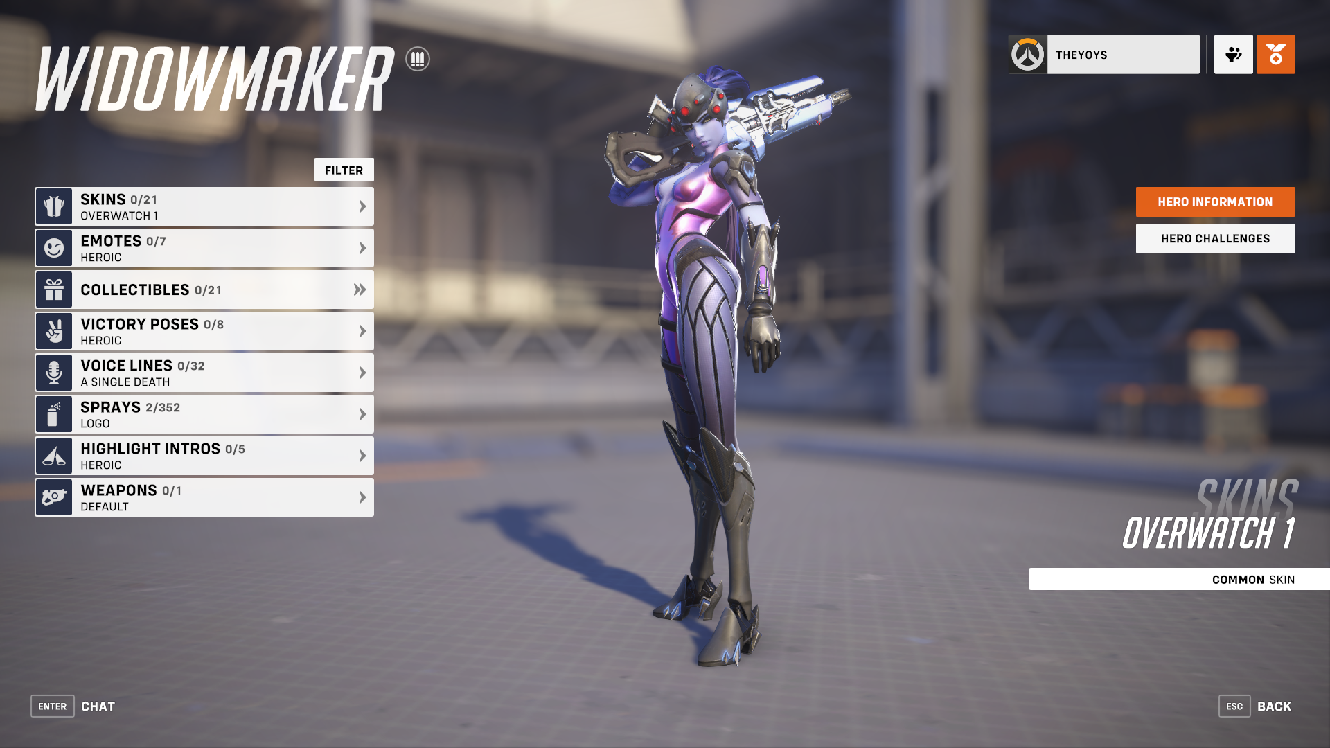 Overwatch 2: แปลสกิล 13 ตัวละคร สำหรับผู้เล่นใหม่ 4 Widowmaker
