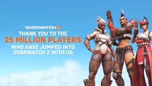 Overwatch 2 มีจำนวนผู้เล่นทะลุ 25 ล้านคนใน 10 วันแรกที่เปิดบริการ