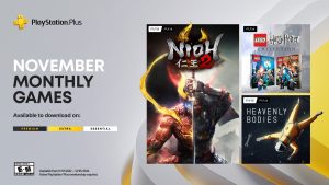 Nioh 2, Lego Harry Potter Collection และ Heavenly Bodies แจกฟรีให้สมาชิก PS Plus ในเดือนพฤศจิกายน