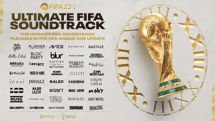 Ultimate FIFA Soundtrack เพลย์ลิสต์รวมเพลงฮิตประกอบเกม FIFA เปิดให้ฟังกันแล้วบน Spotify 1 Fifa 23