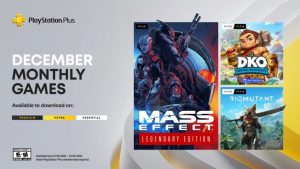 Mass Effect Legendary Edition, Divine Knockout และ Biomutant แจกฟรีให้สมาชิก PS Plus ในเดือนธันวาคม