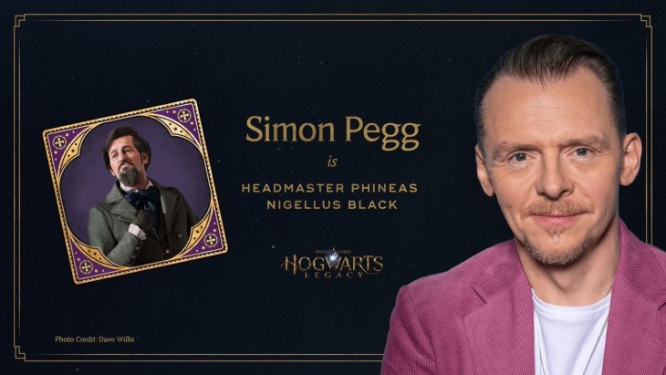 Simon Pegg จะมาให้เสียงเป็น Phineas Nigellus Black อาจารย์ใหญ่ในเกม Hogwarts Legacy