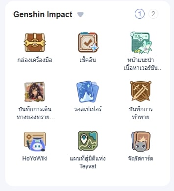 Genshin Impact Map