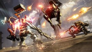 ข้อความบนปกแผ่น Armored Core VI ระบุว่าโหมด PvP จะรองรับผู้เล่นได้ 6 คน