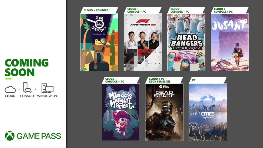 Dead Space Remake, Cities: Skylines II และอื่น ๆ เตรียมทยอยลง Game Pass ในเดือนนี้ 1 game pass october second