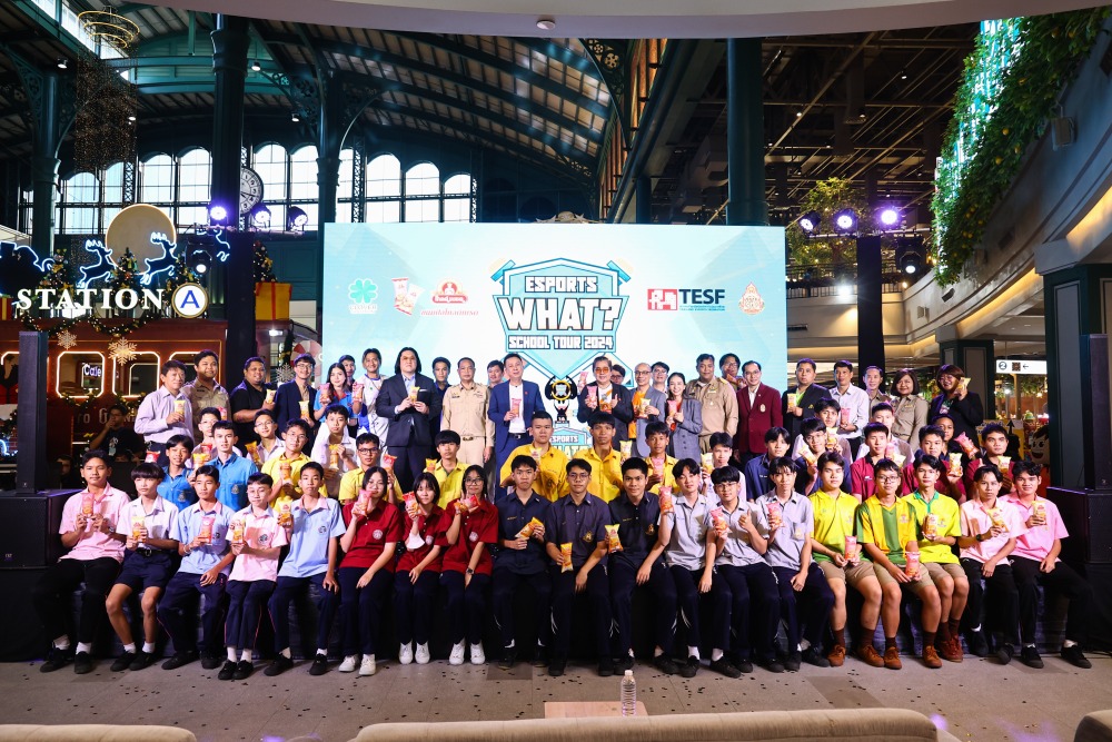 โคลเวอร์ โซลูชั่น และ ขนมปังโกลด์เบรด จัด ESPORTS WHAT? SCHOOL TOUR 2024 ขับเคลื่อนอีสปอร์ตสู่การพัฒนาเป็นอาชีพปีที่ 2 5 1e87347c327fa3371b923b4470645d9bf7def17e