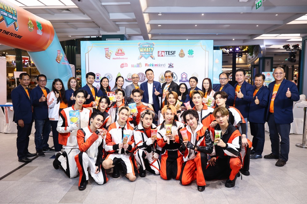 โคลเวอร์ โซลูชั่น และ ขนมปังโกลด์เบรด จัด ESPORTS WHAT? SCHOOL TOUR 2024 ขับเคลื่อนอีสปอร์ตสู่การพัฒนาเป็นอาชีพปีที่ 2 4 252a20b9d8d5ac29570bb06ccb6e113510363277