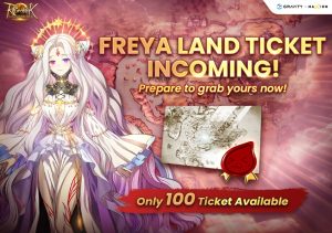 “Ragnarok Landverse” ประกาศวันวางขาย Freya Land  ตั้งแต่วันที่ 5 พฤศจิกายน เป็นต้นไป บน Maxion Platform