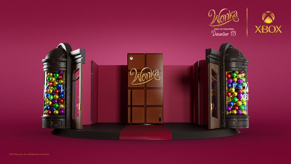 เผยโฉม Xbox Series X จับมือกับภาพยนตร์ Wonka มาพร้อมจอยที่ทำจากช็อกโกแลต 100% 3 wonka xbox series x im3