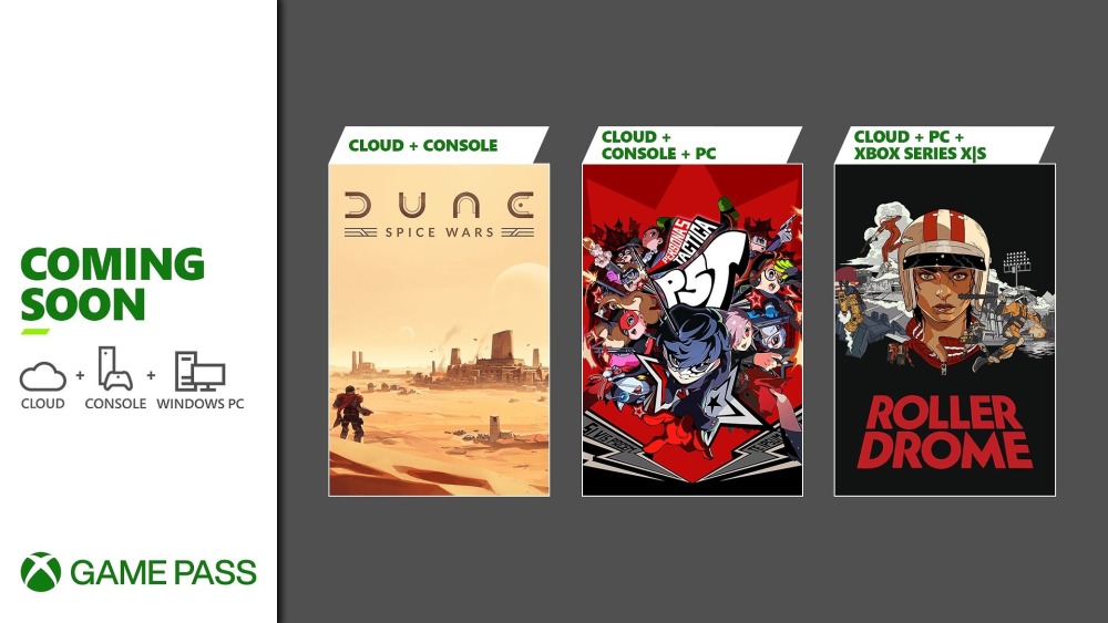 Dune: Spice Wars, Rollerdrome และ Persona 5 Tactica เตรียมทยอยลง Game Pass ในเดือน พ.ย. 1 xbox game pass november 2023 part2