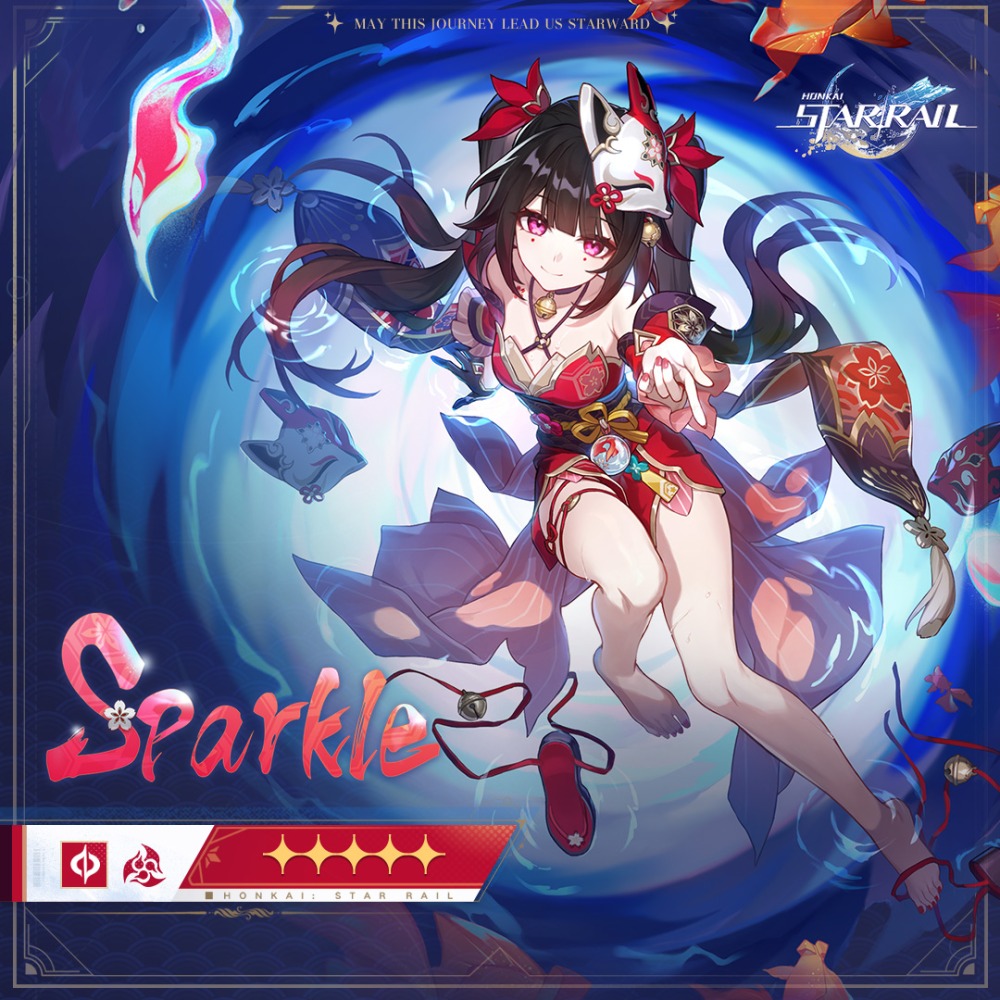Honkai: Star Rail เผยโฉมตัวละครใหม่ 'Sparkle' ผู้ปรมาจารย์ด้านการแสดงละครจาก 'Masked Fools' 2 Sparkle