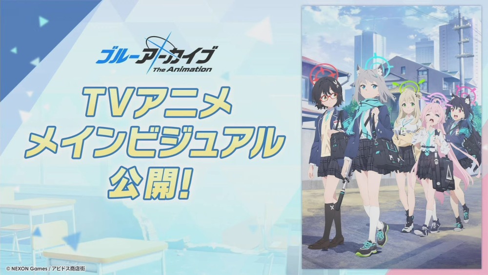 blue archive animation