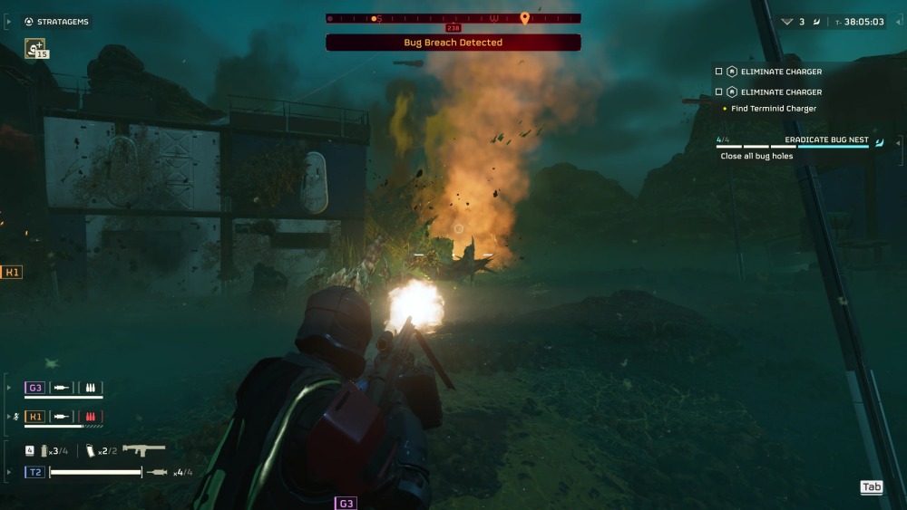 รีวิว HELLDIVERS 2 ปฏิบัติการถล่มฝูงแมลงและพิทักษ์ Super Earth สนุกแบบเซอร์ไพรส์ ไม่ต้องเล่นภาคแรกก็ลุยได้เลย 6 2024 03 05 102116