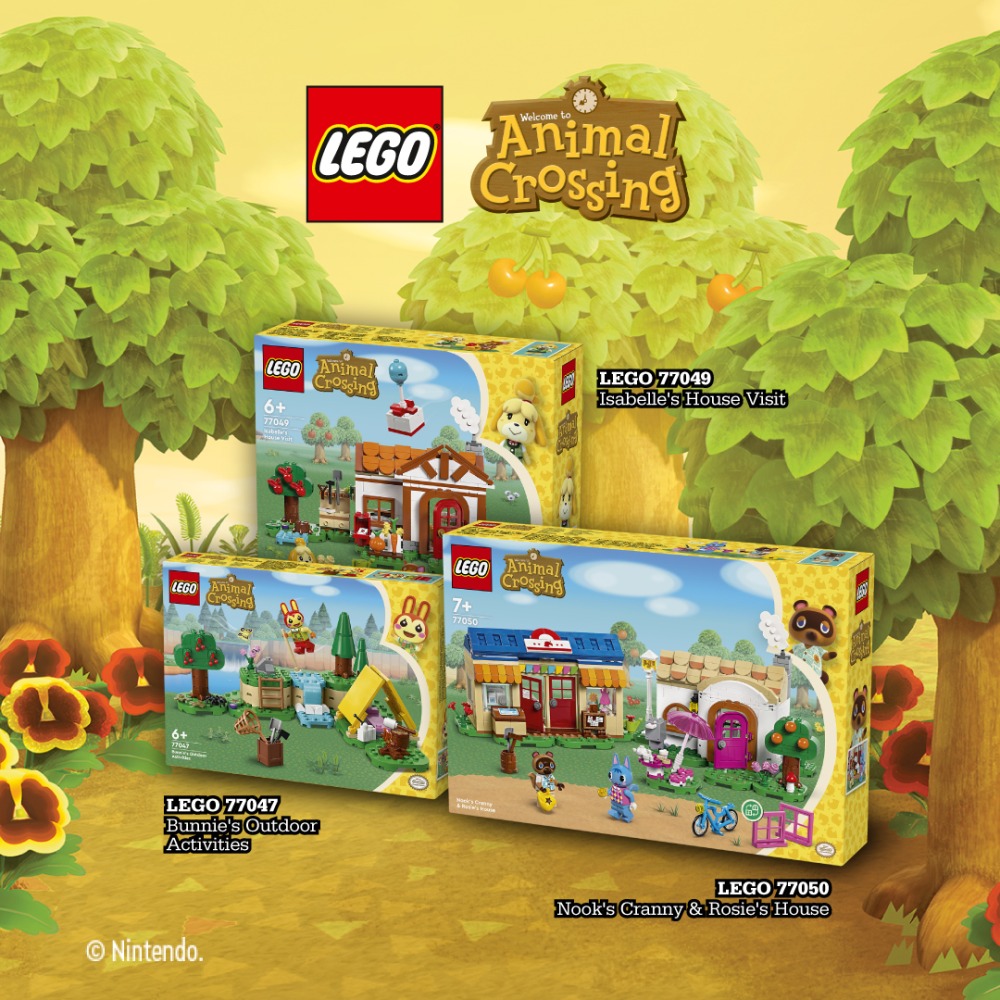 ชุดตัวต่อ LEGO จากเกม Animal Crossing ออกวางจำหน่ายแล้ววันนี้ 2 Animal Crossing