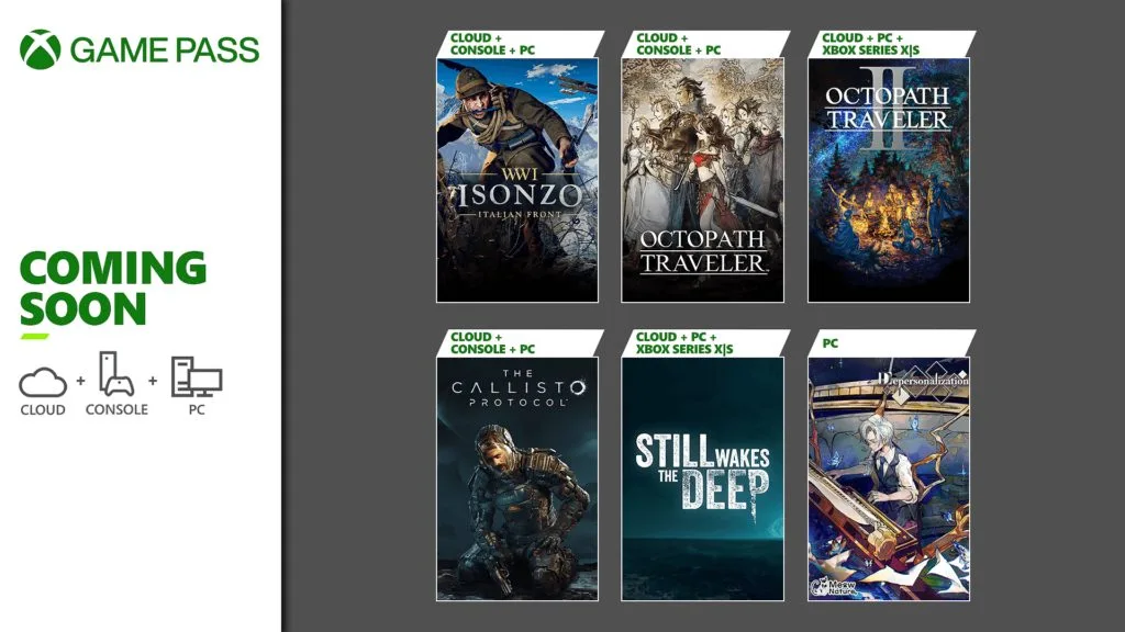 The Callisto Protocol และ Octopath Traveler ทั้งสองภาค บุก Xbox Game Pass