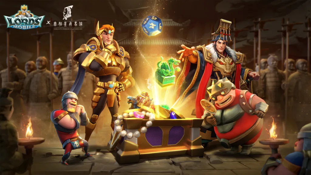 ร่วมบันทึกหน้าประวัติศาสตร์ Lords Mobile x กองทัพทหารดินเผา จิ๋นซีฮ่องเต้ 2 2 2