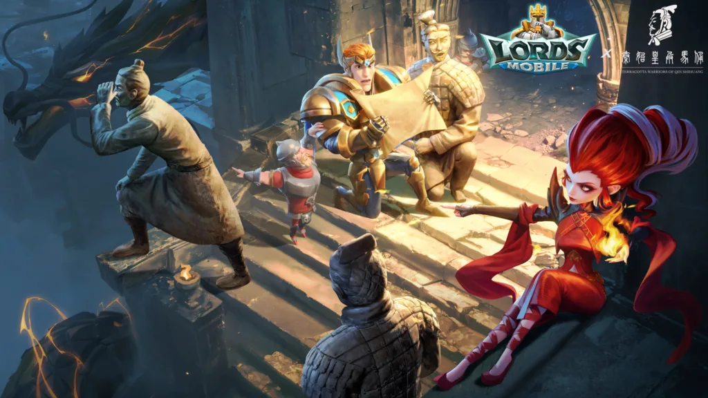 ร่วมบันทึกหน้าประวัติศาสตร์ Lords Mobile x กองทัพทหารดินเผา จิ๋นซีฮ่องเต้ 4 4 2