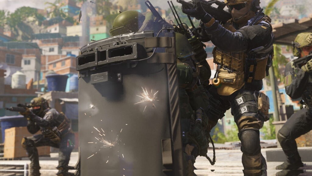 call of duty riot shield