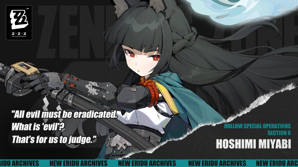 Zenless Zone Zero เผยโฉมหนึ่งในตัวละครที่แฟน ๆ รอคอยกันมากที่สุด Hoshimi Miyabi 1 Gb08Ct3bIAAh6 s
