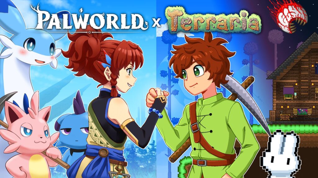 Palworld ประกาศจับมือกับ Terraria อีเวนต์พิเศษมาแน่นอนภายในปี 2025 1 Palworkd