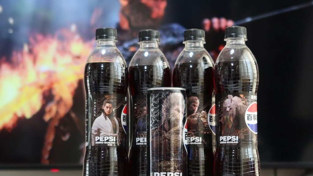 Pepsi คอลแลปฯ กับเกม Black Myth: Wukong ในจีน เปิดตัวขวดรุ่น Limited เป็นขวดน้ำเต้าขนาดบิ๊ก 1 Black Myth Wukong 2