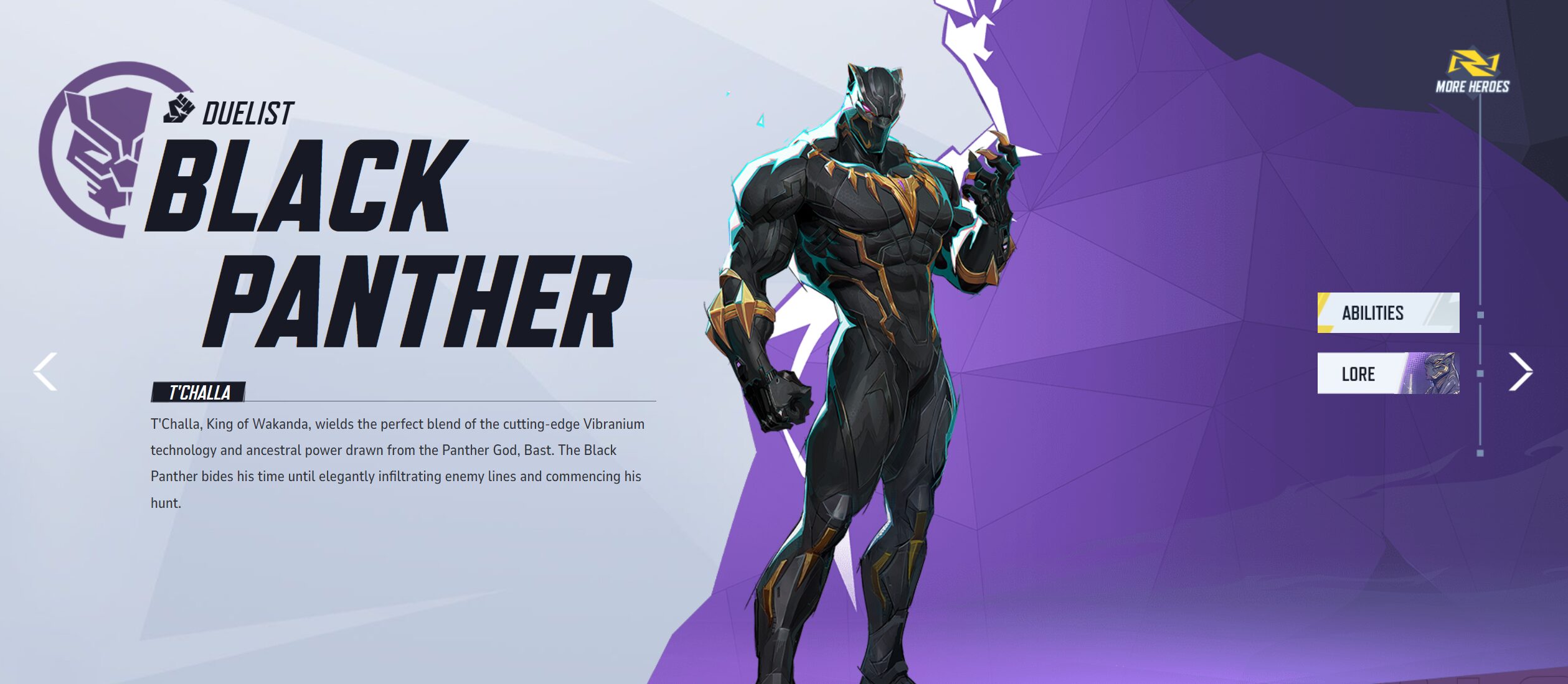 Marvel Rivals สกิลฮีโร่ Black Panther แปลไทย 2 Black Panther