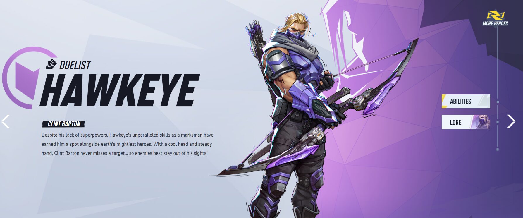 Marvel Rivals สกิลฮีโร่ Hawkeye แปลไทย 2 hawkeye