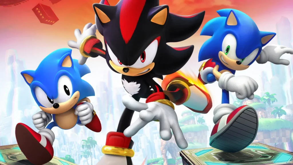 sonic and shadow