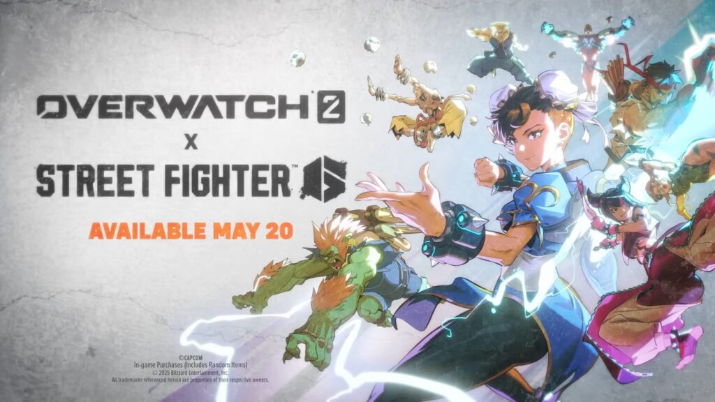 Blizzard ปล่อยตัวอย่างทางการ Overwatch 2 x Street Fighter 6 เผยโฉม Skin ในเกมและท่า Emote สุดเป๊ะ 1 Overwatch 2 x Street Fighter 6 Gameplay Trailer 1 39 screenshot